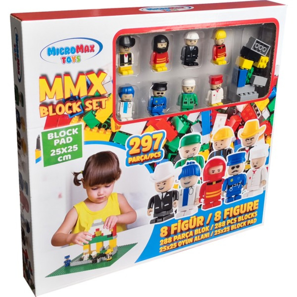 Micromax 297 Parça Blok Set Legolar ( Yapım Oyuncakları ) Fiyatı
