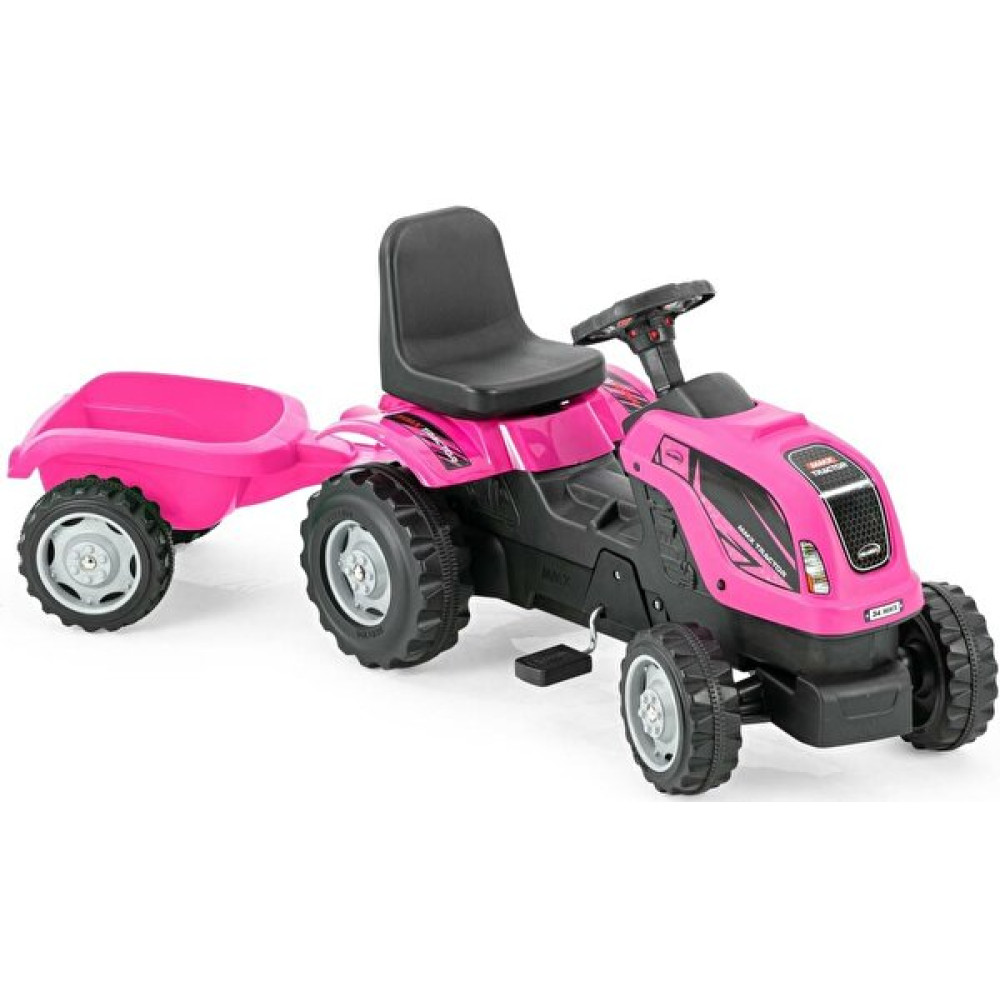 Micromax Pembe Pedallı Römorklu Traktör 01 024 Dış Mekan & Bahçe Oyuncakları Fiyatı