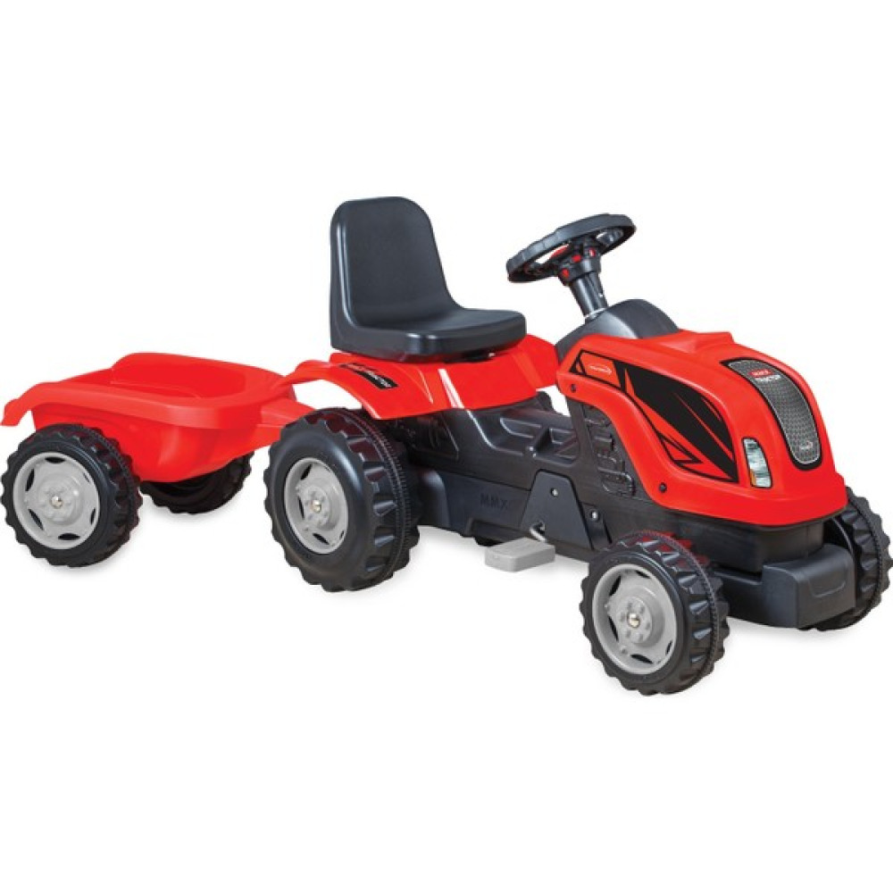 Micromaxx Çocuk Römorklu Pedallı Traktör M1 - Kırmızı Açık Hava, Deniz ve Spor Oyuncakları Fiyatı