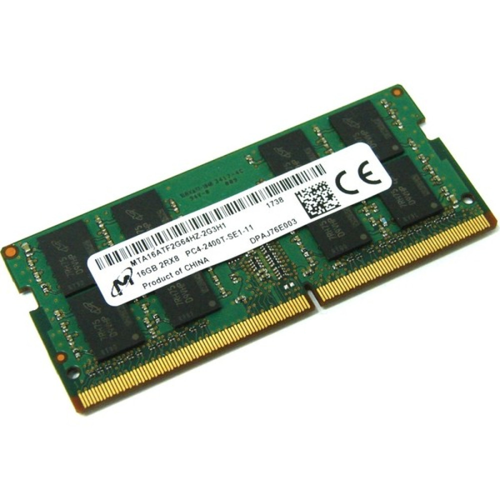 Mıcron 16GB So-Dımm Ddr4 Dual 2rx8 PC4-19200 2400MHZ  MTA16ATF2G64HZ-2G3H1 RAM Bellekler Fiyatı