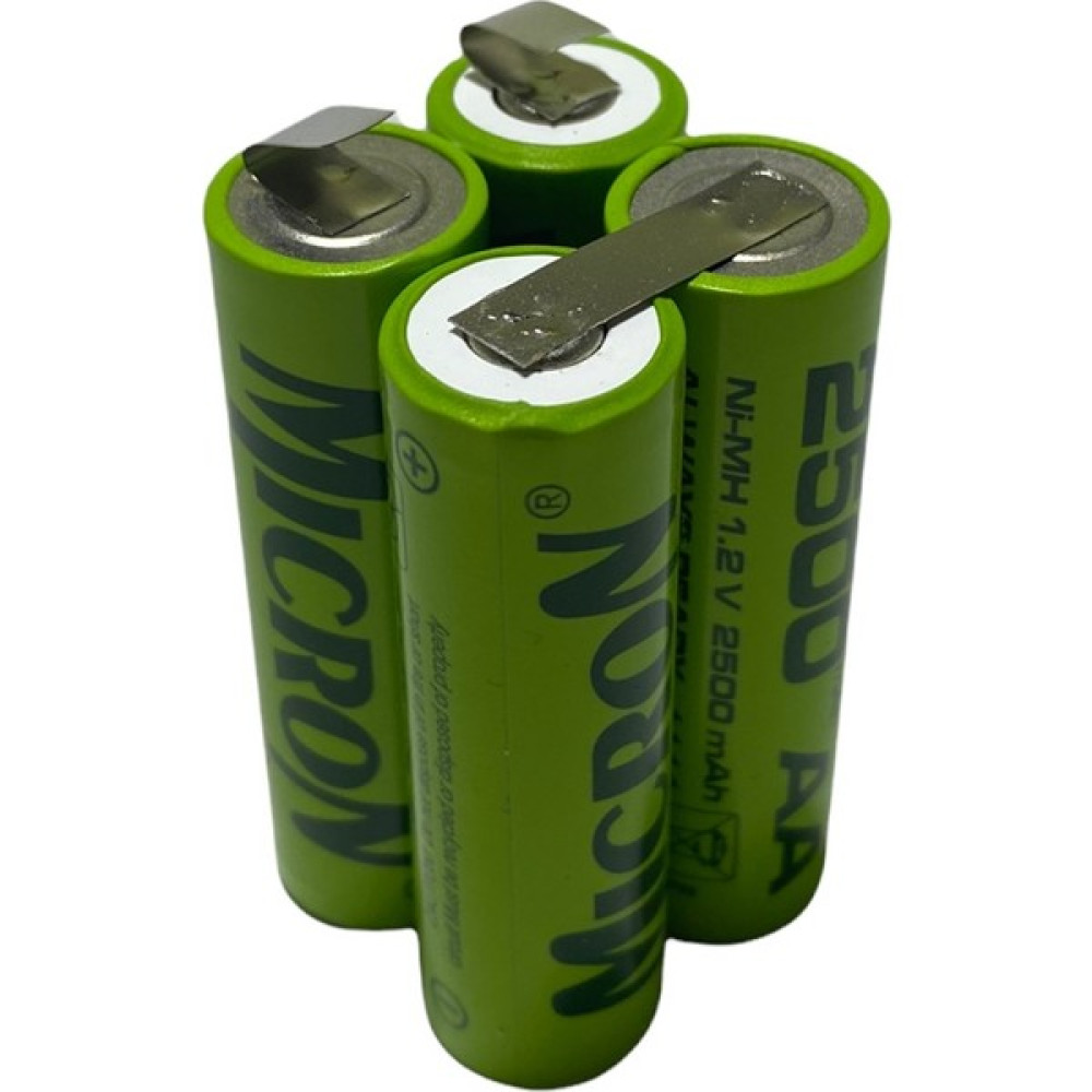 Micron 4.8 V Şarjlı Matkap Pili (Bataryası) 2500 Mah Ni-Cd Aa Pil - 4' lü Diğer Fiyatı