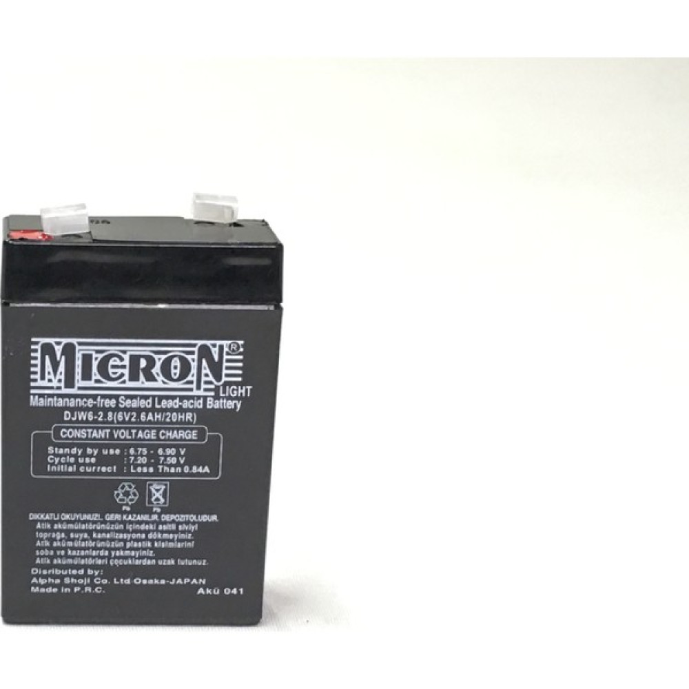Micron 6V 2.8A Kuru Akü Oto Boyaları Fiyatı