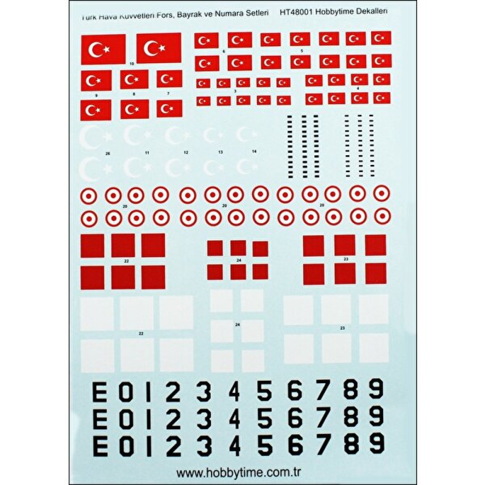 Microscale 48001 1/48 Türk Hava Kuvvetleri Decal Seti - 391 Maket Fiyatı