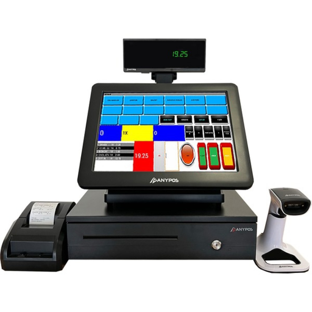 Microser M10 Hızlı Satış Barkod Sistemi Kablosuz Barkod Okuyucu Bakkal Market Programı Full Set Yazıcılar Fiyatı