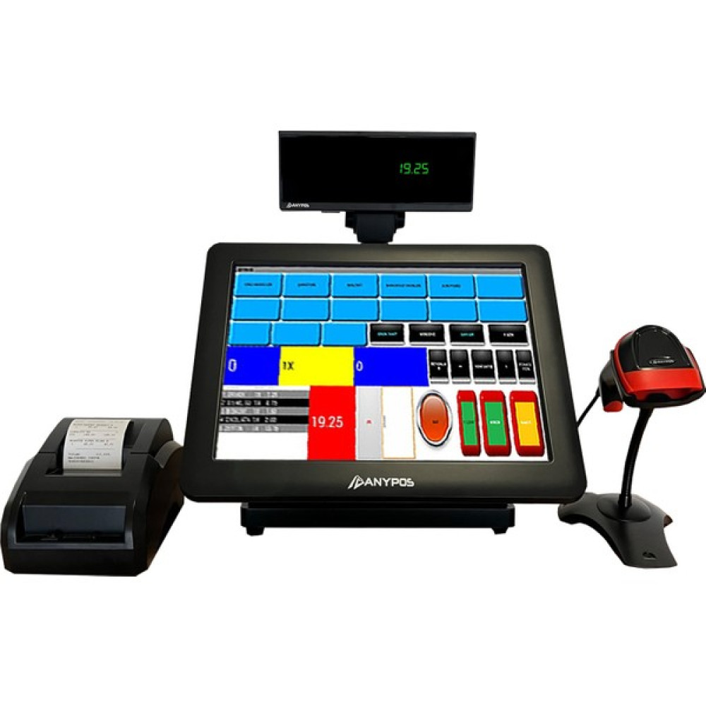 Microser M5 Market Hızlı Satış Barkod Sistemi Hazır Tak Çalıştır Full Set Yazıcılar Fiyatı