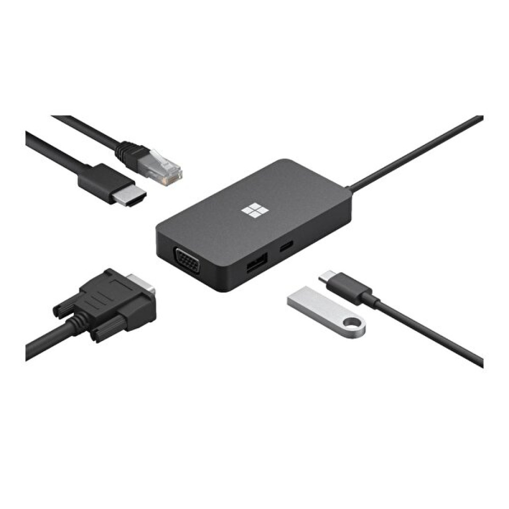 Microsoft Swv-00010 Surface Usb-C Siyah Travel HUB USB & Firewire Ürünleri Fiyatı
