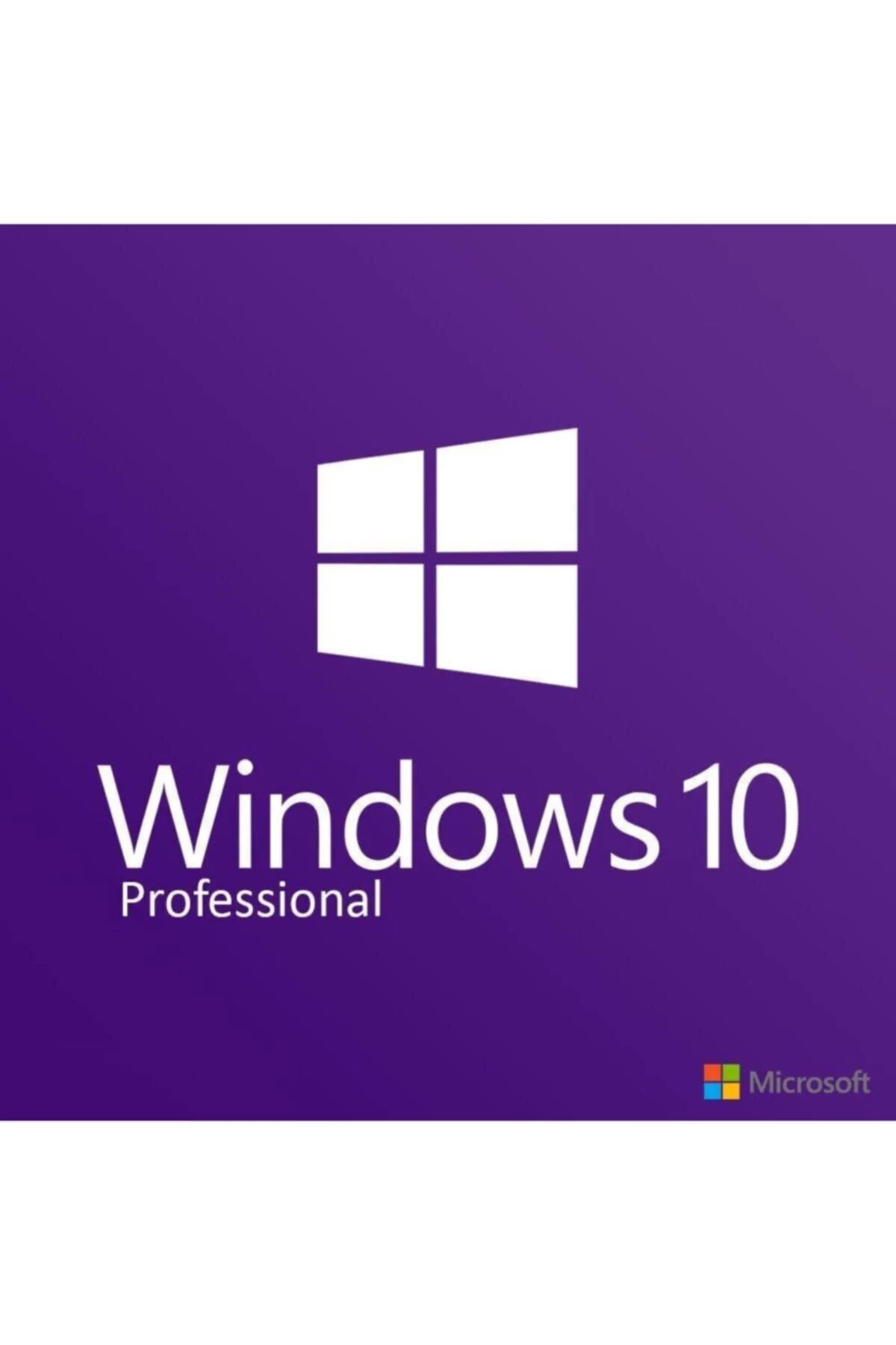 MICROSOFT Windows 10 Pro 32/64bit Türkçe Dijital Lisans" İşletim Sistemleri Fiyatı