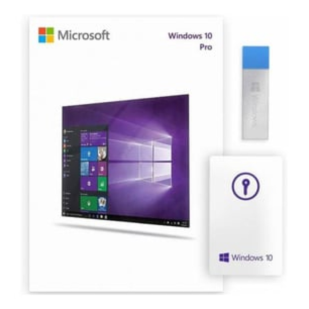 Microsoft Windows 10 Pro 32/64Bit Türkçe USB Kutu FQC-09127 İşletim Sistemleri Fiyatı