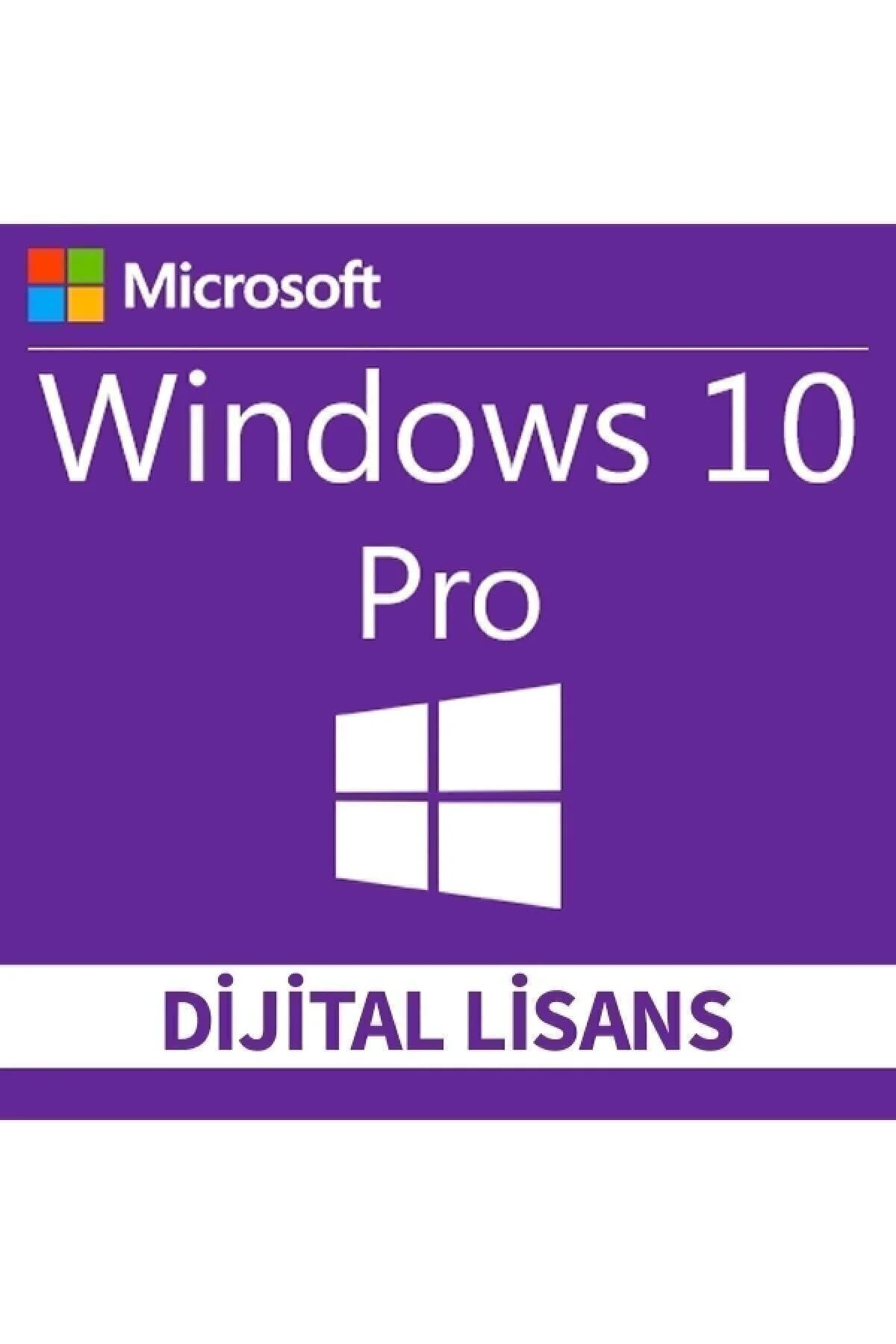 MICROSOFT Windows 10 Pro Orjinal Dijital Lisans Anahtarı" İşletim Sistemleri Fiyatı