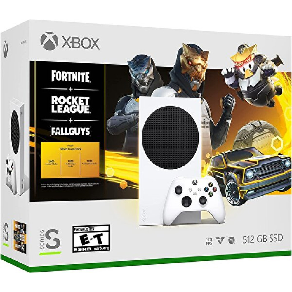 Microsoft Xbox Seri S Fortnite + Rocket League + Fall Guys Bundle Oyun Konsolu Oyun Konsolları Fiyatı