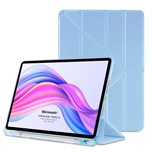Microsonic Honor Pad X8 Pro Kılıf Origami Pencil Mavi Tablet Kılıfı Fiyatı