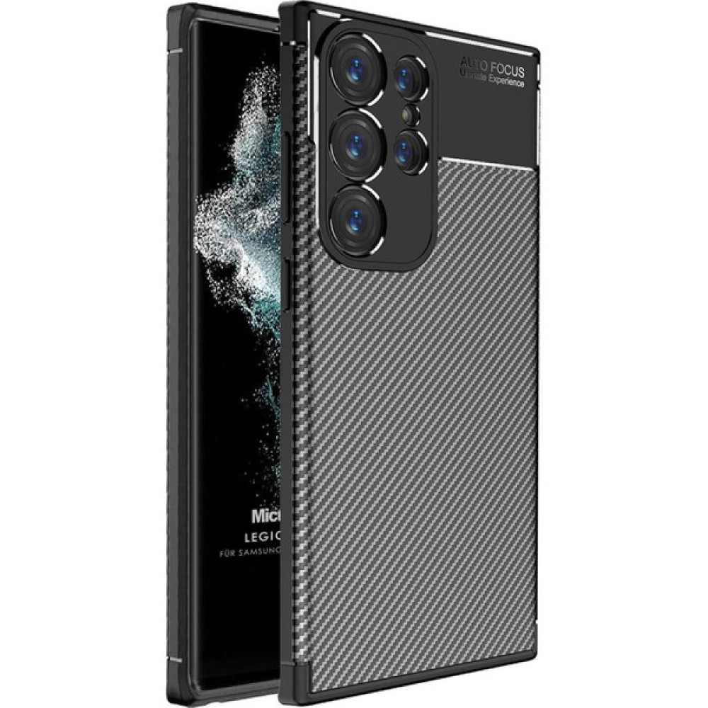 Microsonic S23 Ultra Kılıf Legion Series Siyah - Galaxy S23 Ultra Cep Telefonu Kılıfı Fiyatı