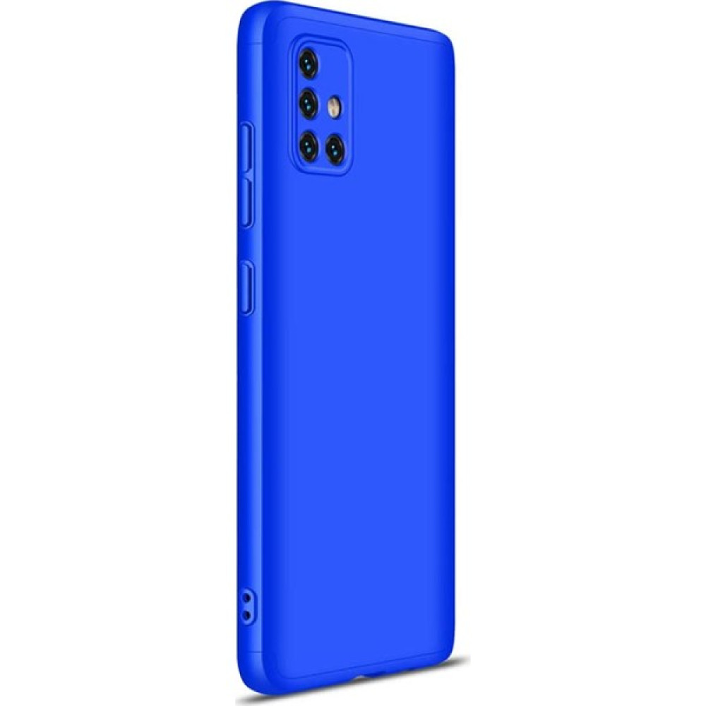 Microsonic Samsung Galaxy A71 Kılıf Double Dip 360 Protective Mavi Cep Telefonu Kılıfı Fiyatı