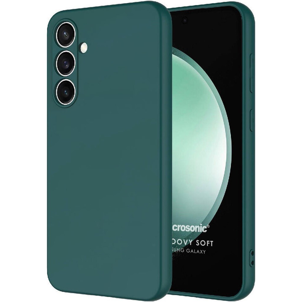 Microsonic Samsung Galaxy S26 Kılıf Groovy Soft Koyu Yeşil Cep Telefonu Kılıfı Fiyatı