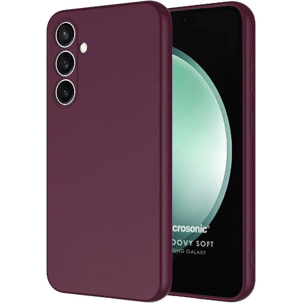 Microsonic Samsung Galaxy S26 Kılıf Groovy Soft Mor Cep Telefonu Kılıfı Fiyatı
