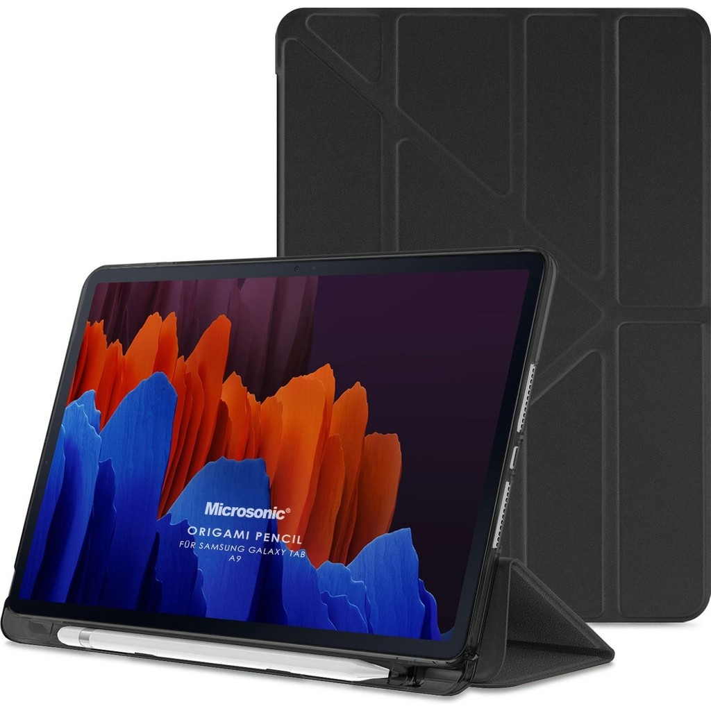 Microsonic Samsung Galaxy Tab A11 Kılıf Origami Pencil Siyah Tablet Kılıfı Fiyatı