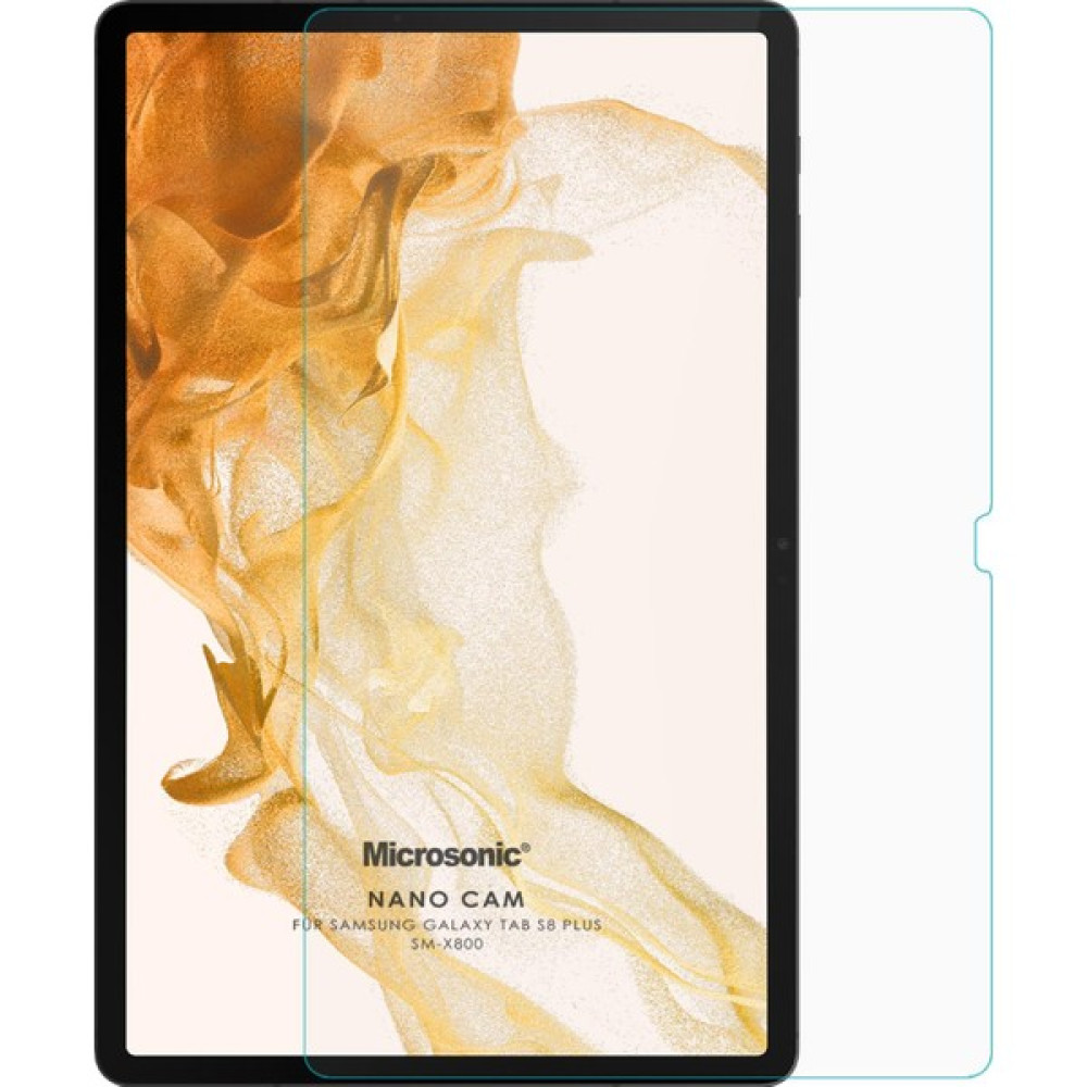 Microsonic Samsung Galaxy Tab S9 Fe+ Nano Glass Cam Ekran Koruyucu - Şeffaf Tablet Aksesuarı Fiyatı