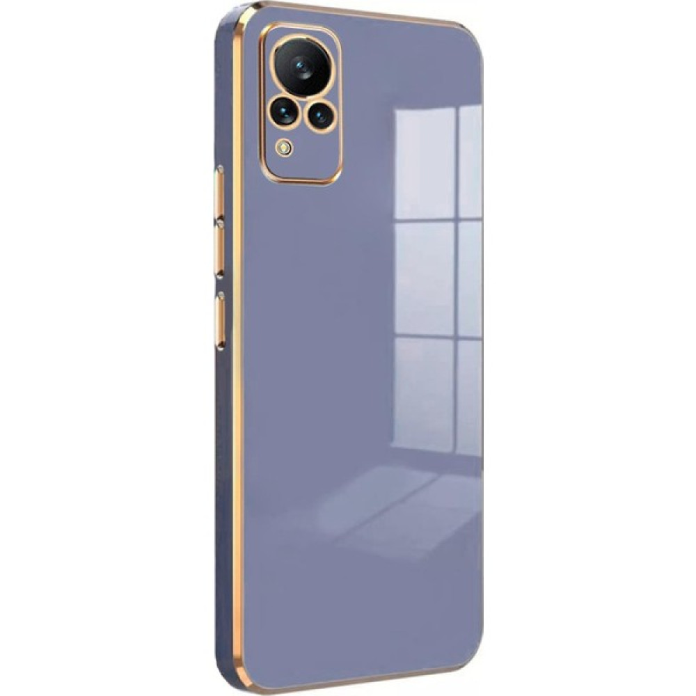 Microsonic Vivo V21 Kılıf Olive Plated Lavanta Grisi Cep Telefonu Kılıfı Fiyatı