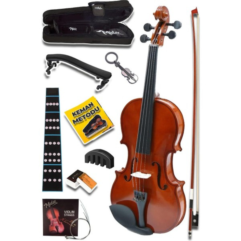 Midex CVL-743-OUT 3/4 Boy Çocuk Keman Seti Oto Boyaları Fiyatı
