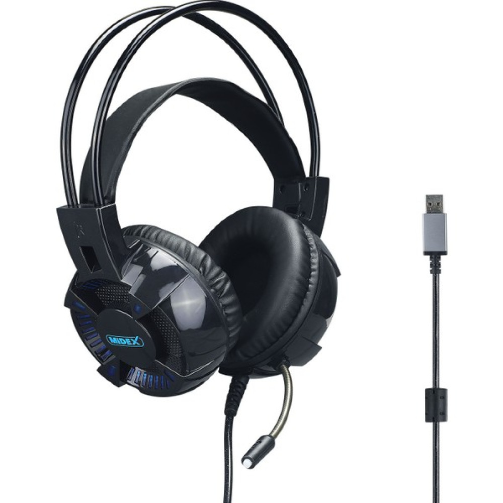 Midex GMR-X30 Profesyonel Mikrofonlu Surround 7.1 USB Oyuncu Kulaklığı Renkli RGB LED (Bilgisayar PS4 PS5) - Siyah Stüdyo ve Sahne Ekipmanları Fiyatı