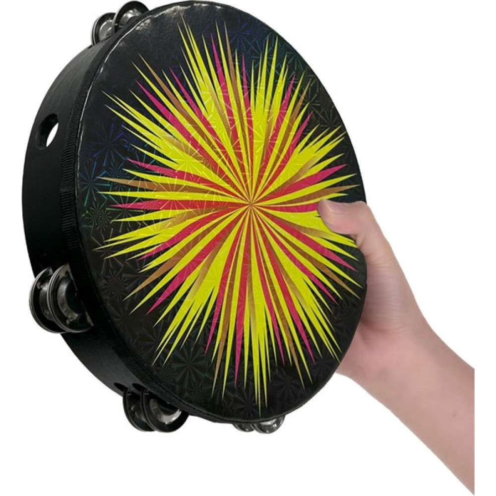 Midex TF-30BK Çift Sıra 8 Zilli Siyah Derili Tef Tamburin 25.5 cm - Gri Oto Boyaları Fiyatı