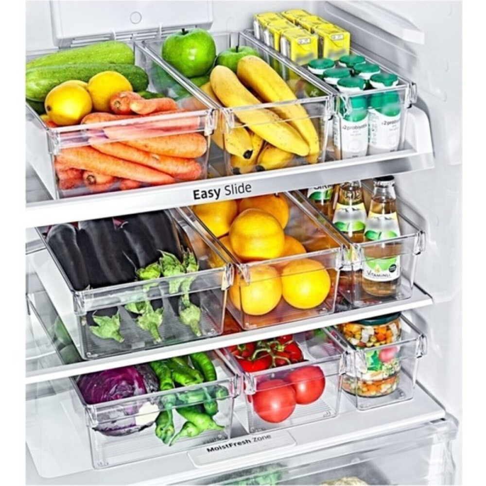 Midi Orta Boy Tall Clear Buzdolabı & Dolap Içi Düzenleyici Organizer 3 Adet Saklama Kapları Fiyatı