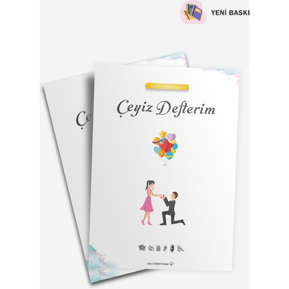 Midilli Çeyiz Defteri Düğün Planlayıcı Çeyiz Listesi Çeyiz Söz Nişan Kına Balayı Planlayıcı A5 Defter Fiyatı