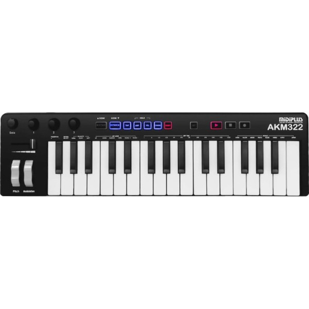 Mıdıplus AKM322 32 Mini Tuş USB Mıdı Klavye Controller - Kontrolör Stüdyo ve Sahne Ekipmanları Fiyatı