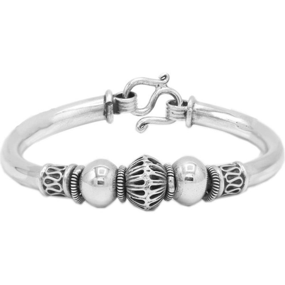 Midyat Nurtaş Gümüş Şık Tasarım 925 Ayar Saf Gümüş Erkek Bileklik 201021828 Saat ve Bileklik Aksesuarı Fiyatı