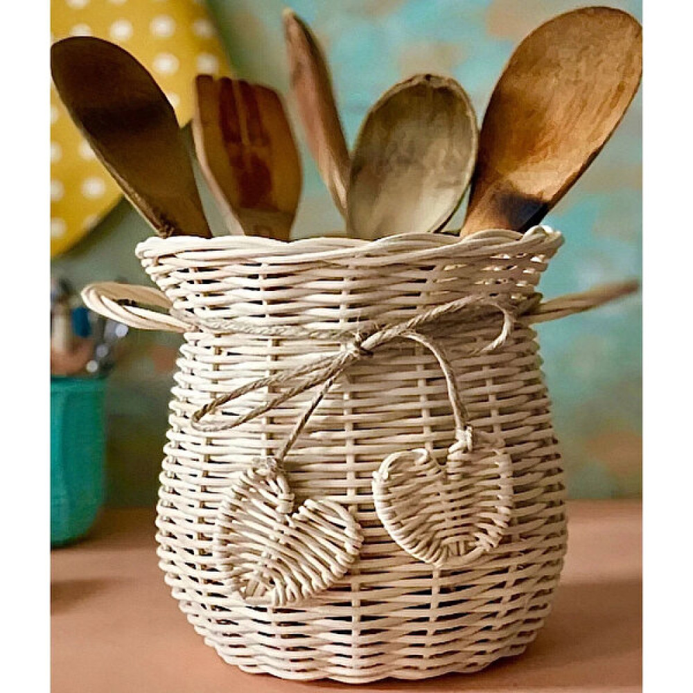 Mien Home Hasır, Rattan Kaşıklık 17 cm - Ekru Pratik Mutfak Gereçleri Fiyatı