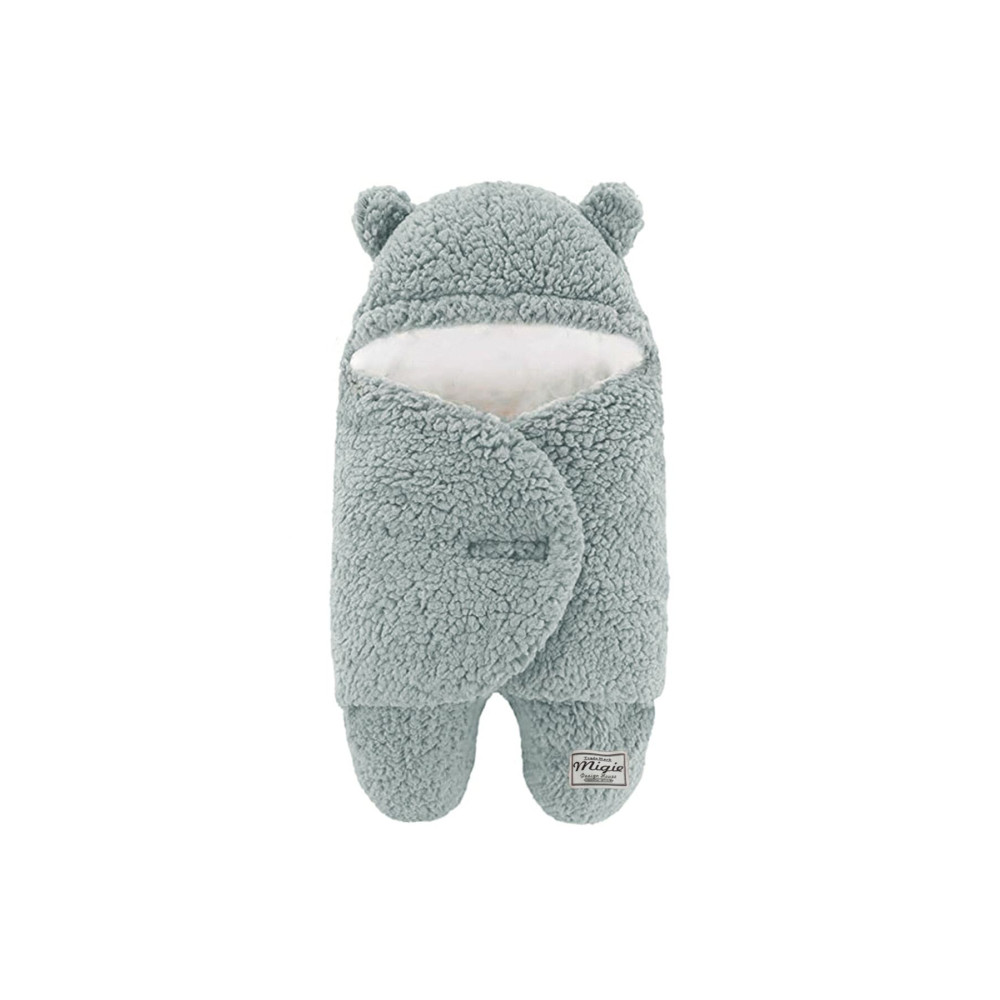 migie 4-7 Ay Bebek Dış Kundak Uyku Tulumu Kıvırcık Wellsoft Peluş Indigo Bebek Battaniyesi Fiyatı