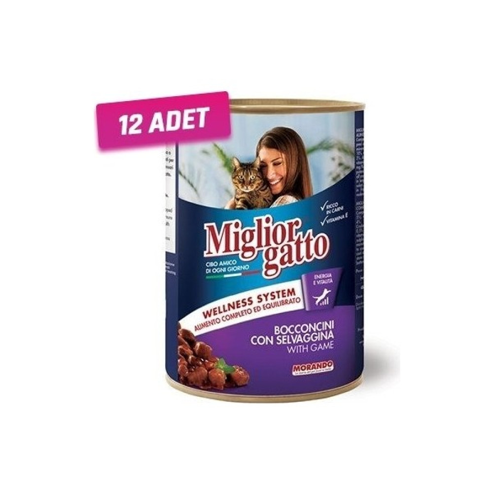 Miglior 12 Adet - Av Hayvanlı Yetişkin Kedi Konservesi 405 gr Evcil Hayvan Ürünleri Fiyatı