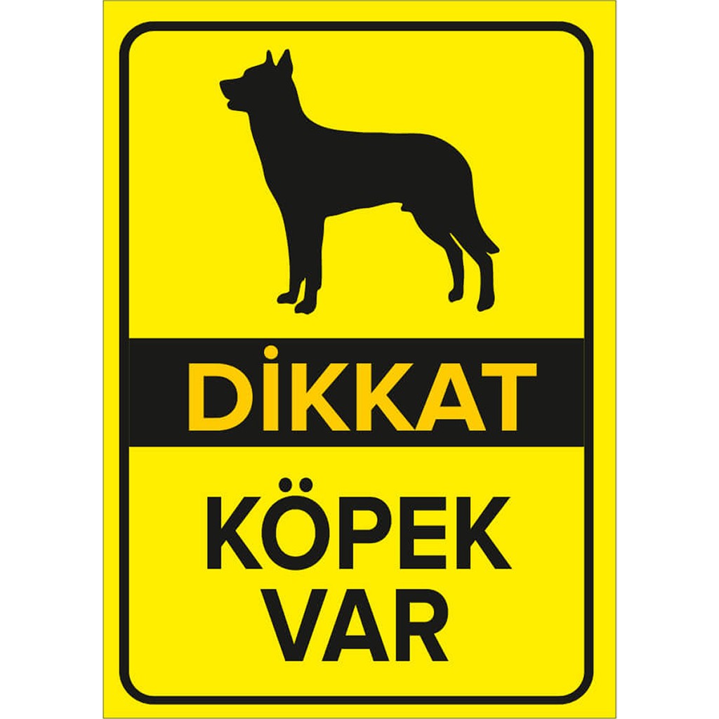 Mıgnatıs - Dikkat Köpek Var Levhası Siyah Alman Kurdu - Sac Malzeme 50 x 70 cm SSD / Solid State Drive Fiyatı