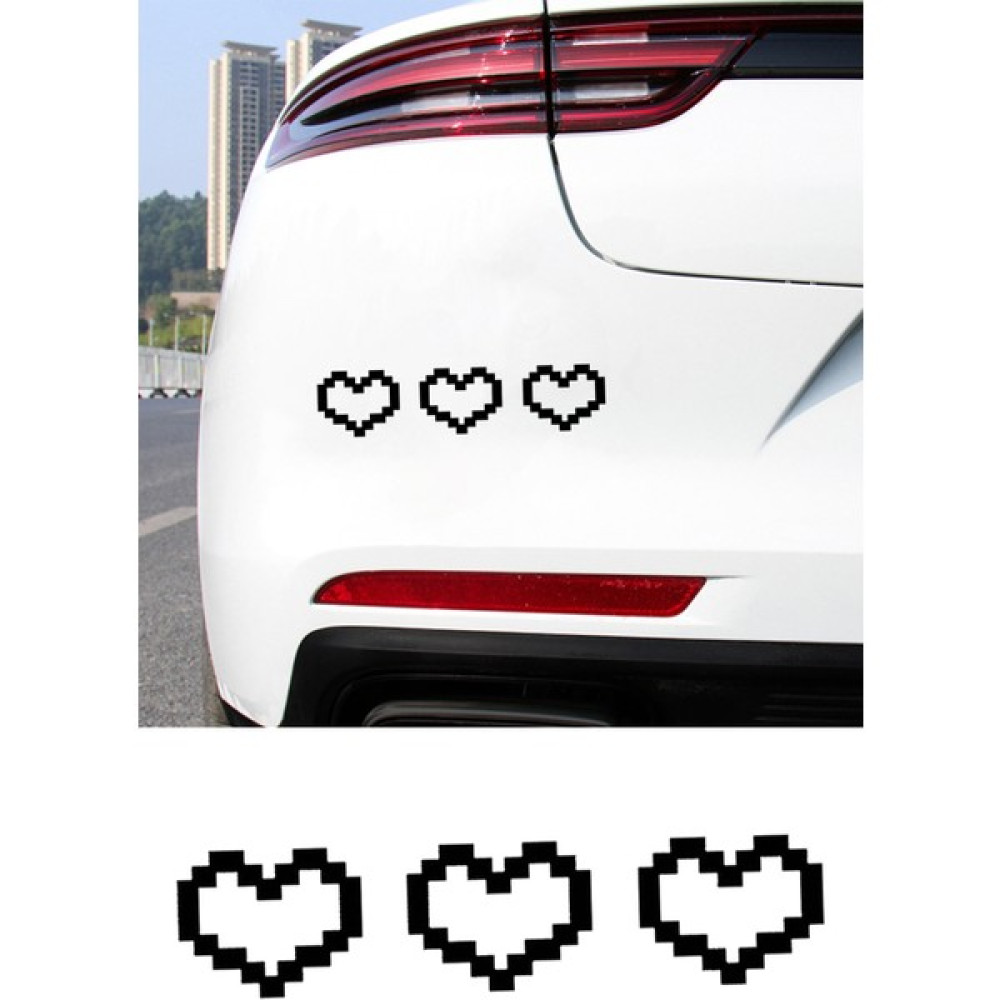 Mıgnatıs Kalplwe Resmi Oto Araba Cam Sticker Çıkartma Bilgisayarlar,kamyonlar, Motosikletler Için - 20x4,8 - Siyah Oto Boyaları Fiyatı