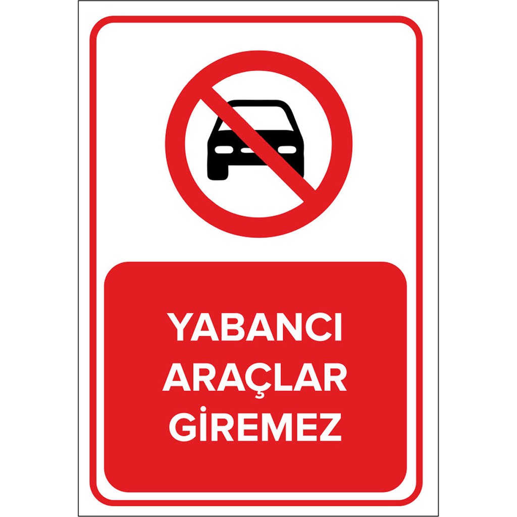Mıgnatıs - Yabancı Araçlar Giremez Levhası - Sac Malzeme 50 x 70 cm SSD / Solid State Drive Fiyatı