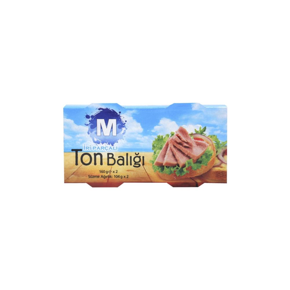 Migros İri Parçalı Ton Balığı 2X160 g Konserve Fiyatı