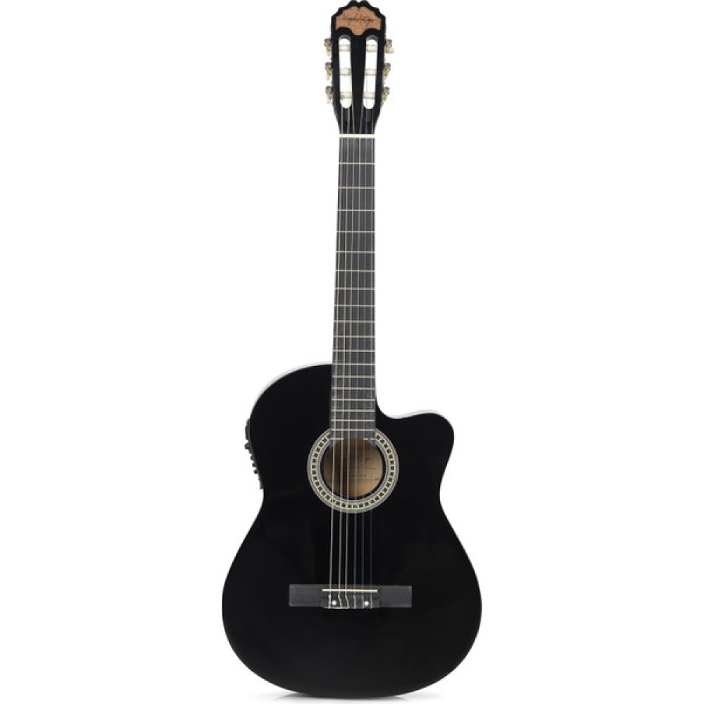Miguel Artegas MAG65CEBK Siyah Elektro Klasik Gitar Klasik Gitarlar Fiyatı