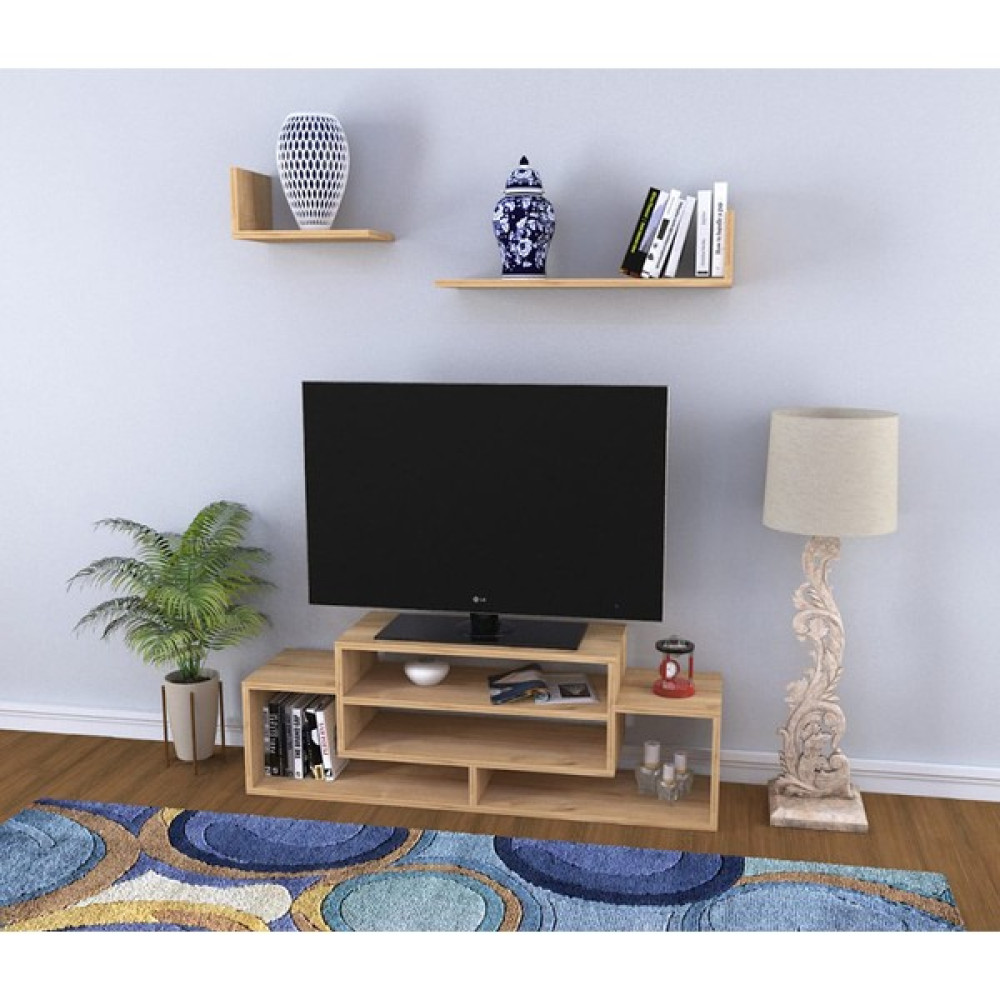 Mihra Home Devin Tv Ünitesi Ceviz Tv Ünitesi / Sehpası Fiyatı