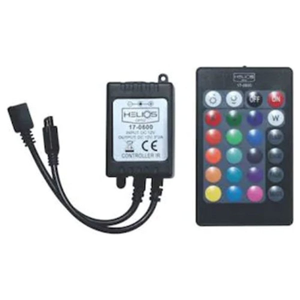MiiMTicaret (1 Adet) Helıos Opto 6 Amper 24 Tuşlu Rgb Şerit LED Kumandası Led Aydınlatmalar Fiyatı