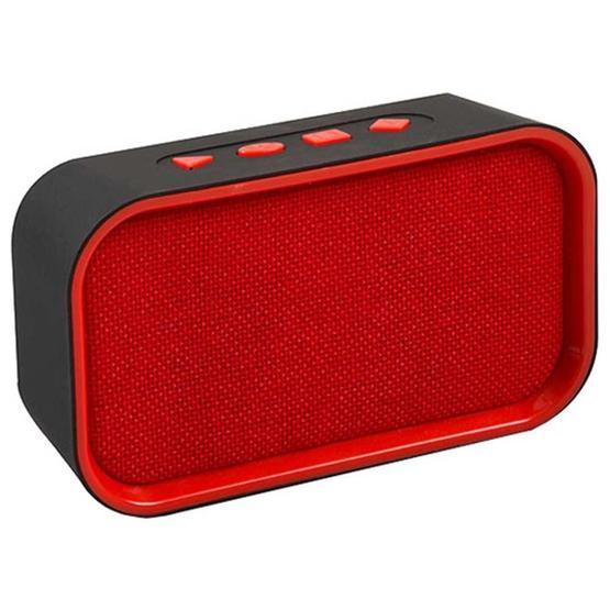 Mikado MD - 25BT Siyah- Kırmızı Bluetooth Hoparlör