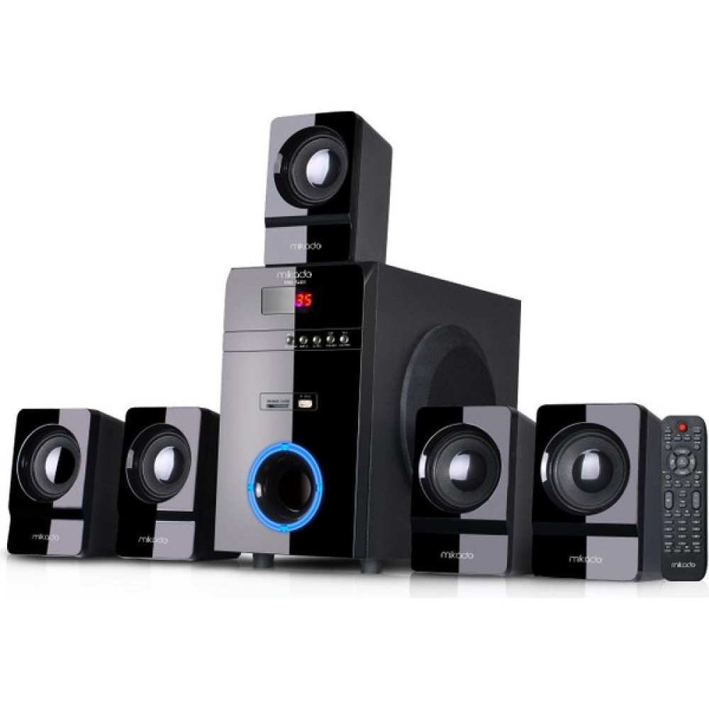 Mikado MD-581BT 110W Usb+Sd+Fm 5+1 Ses Sistemi Bluetooth Hoparlör Fiyatı