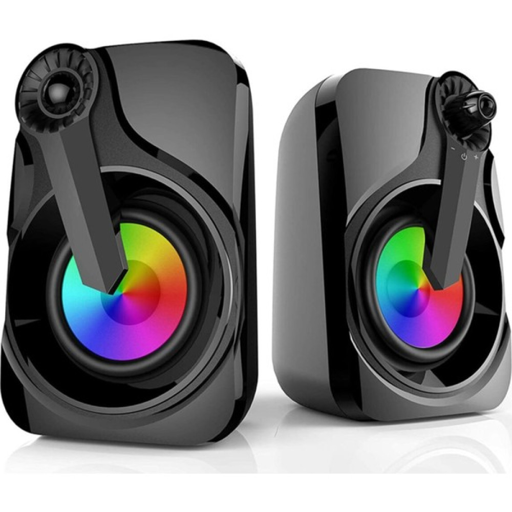 Mikado MD-X27 1+1 RGB Ledli Gaming Oyuncu Bilgisayar Hoparlörü Bilgisayar Speaker Fiyatı