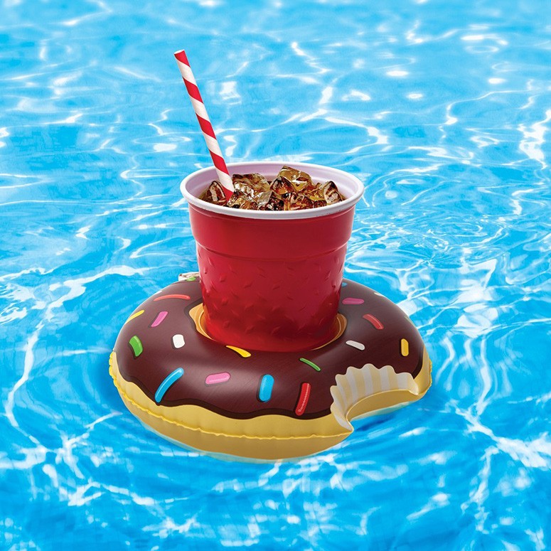 Mikamax Kahverengi Sevimli Donut Bardak Yüzdürücü Flotör Yüzen Bardak Tutucu Danıt Cup Holder Flatör Fincan / Bardak / Kahve Takımı Fiyatı