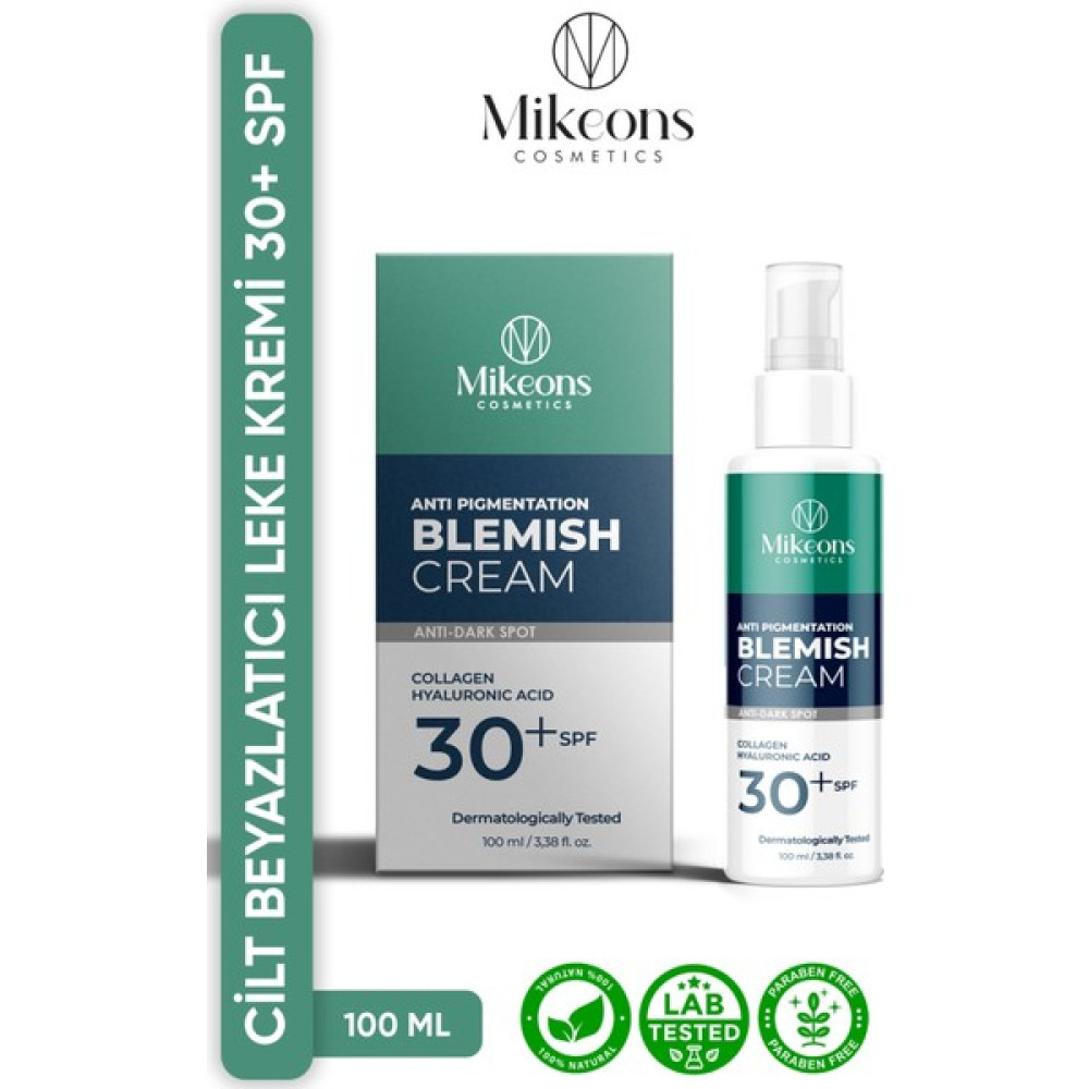Mikeons Cilt Beyazlatıcı Leke Kremi 100 ml 30 Spf Leke Kremi Fiyatı