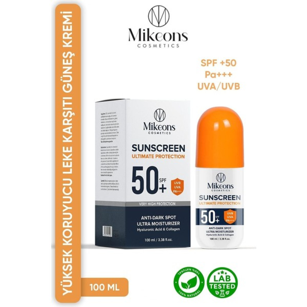 Mikeons Mikeonscosmetics Güneş Koruyucu Yoğun Leke Karşıtı Krem 100 ml Spf 50 - Güneş Kremi - Leke Kremi - Güneş Kremleri ve Losyonları Fiyatı