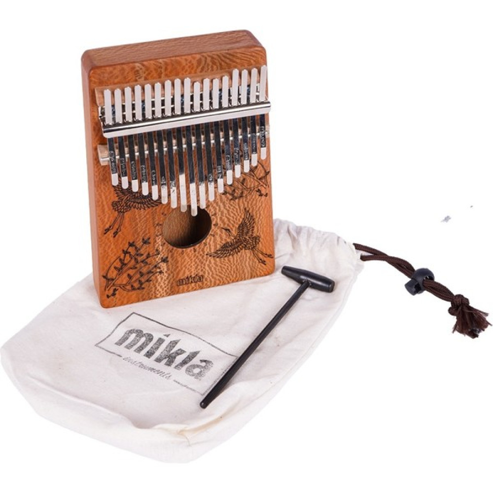 Mikla E-1 17 Tuş Masif Çınar Kalimba Vurmalı Çalgılar Fiyatı