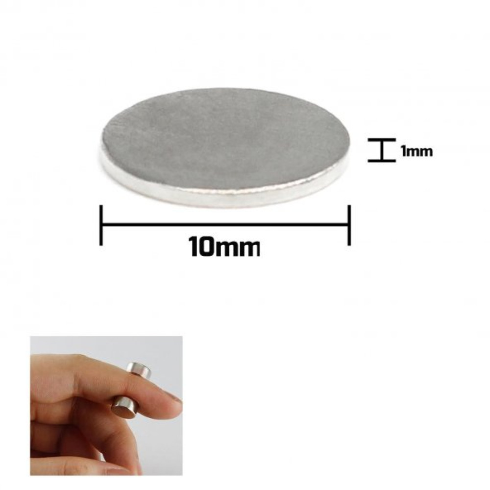 Miknatis Yuvarlak Neodyum Guclu 10X1mm Lehim & Havya Fiyatı
