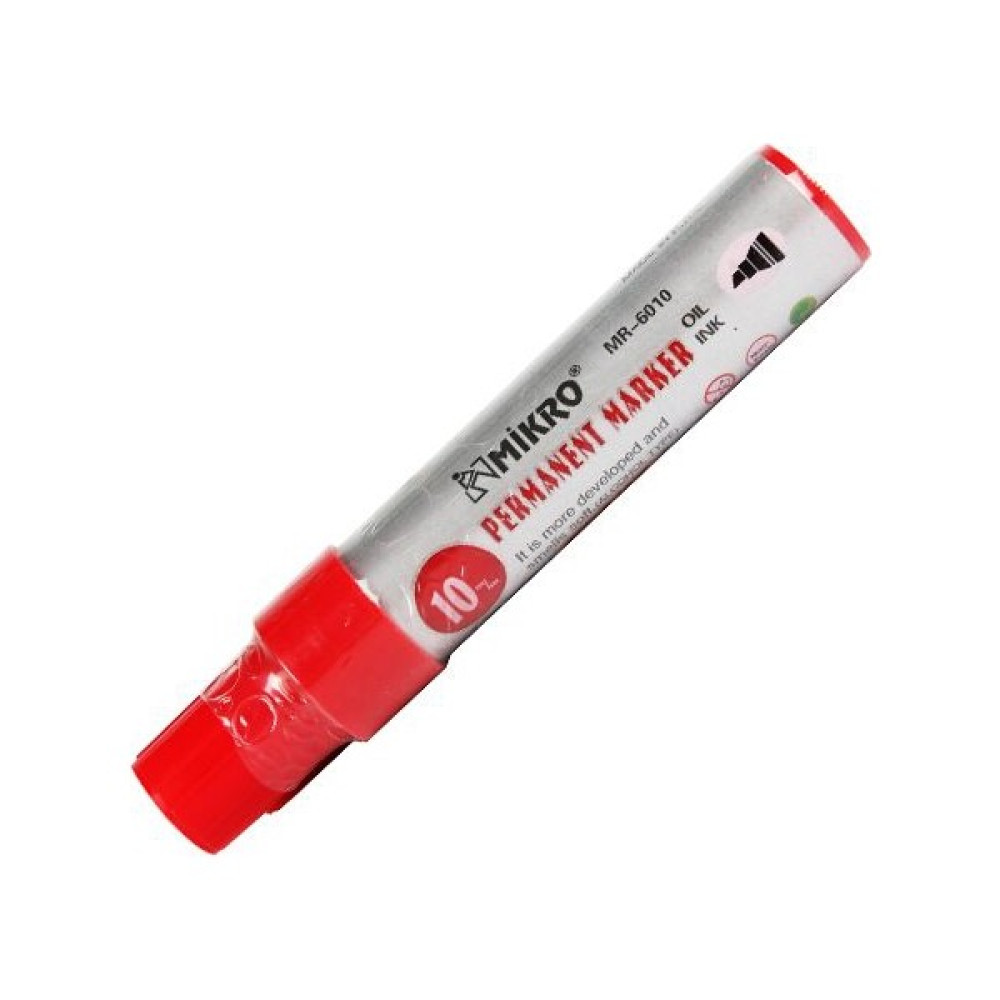 Mikro 6010 Jumbo 10 Mm Permanent Kalem Renk - Kırmızı Keçe Uçlu Kalem Fiyatı