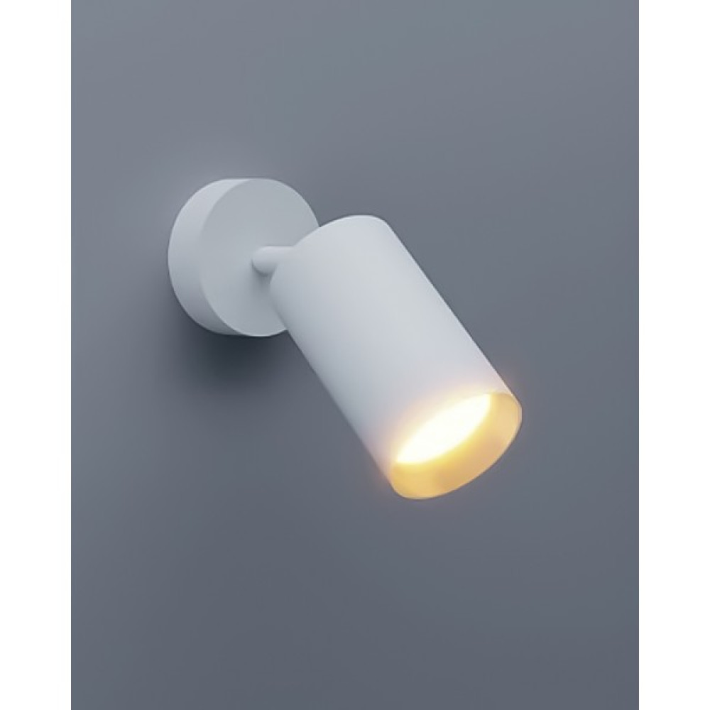 Mikro Aydınlatma Beyaz Rich Duvar Aplik,spot Modern Aydınlatma GU10 LED Ampul Dahil Gün Işığı 3000K Aplikler Fiyatı