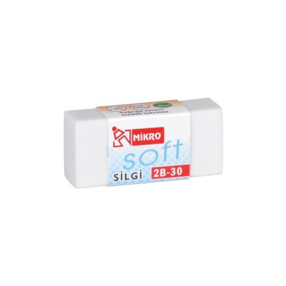 Mikro Beyaz Silgi 2B-30 Silgi Fiyatı